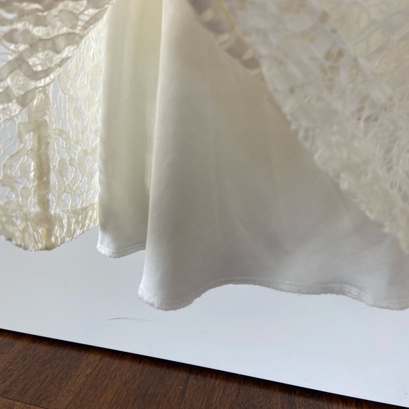 Asos petite - White lace dress - Picture 6 of 8